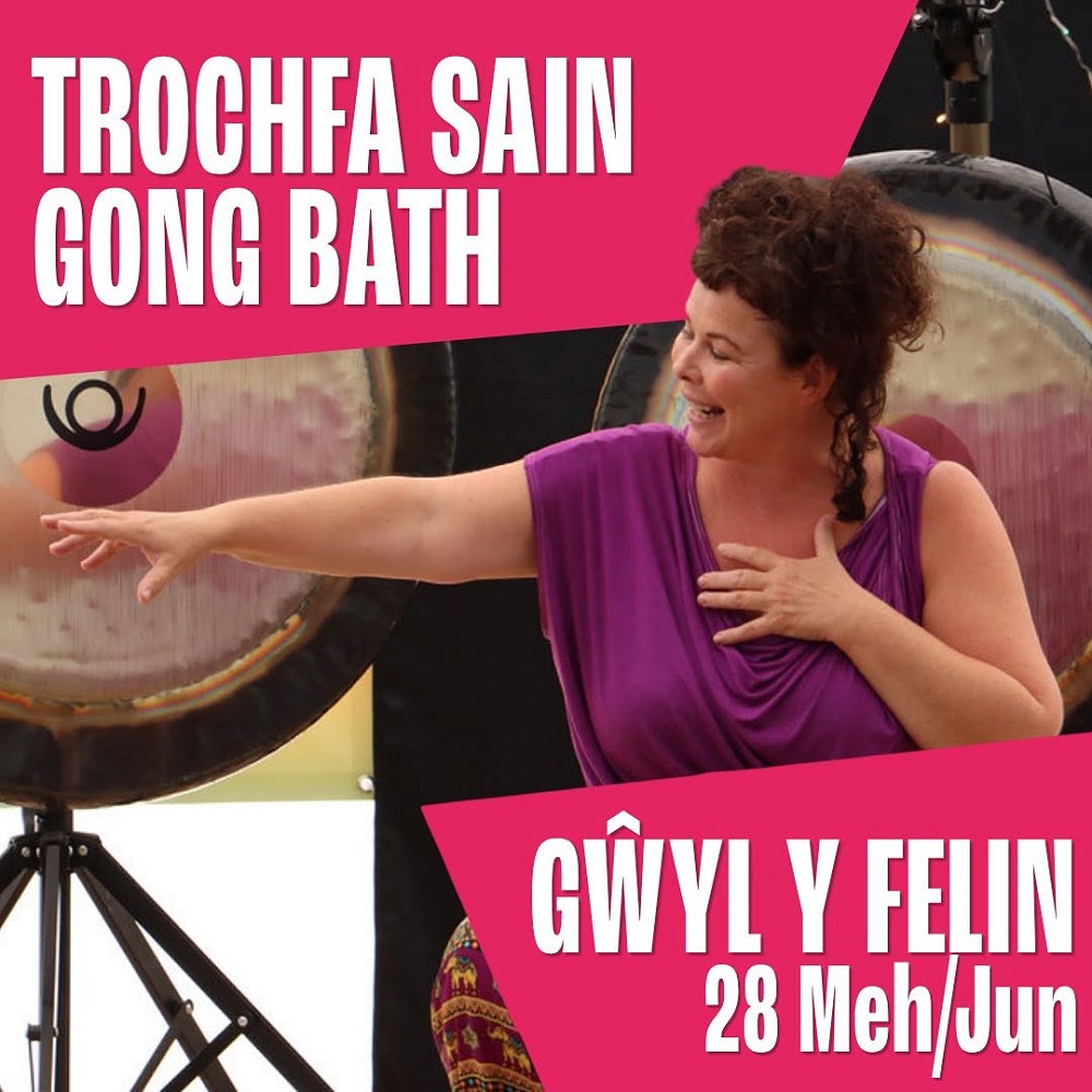 poster Trochfa Sain (Gong Bath)