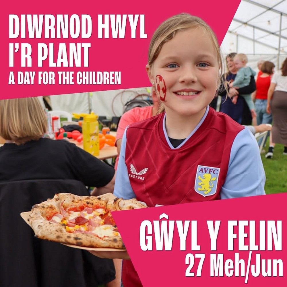 A Day For The Children poster by Gwyl Felin